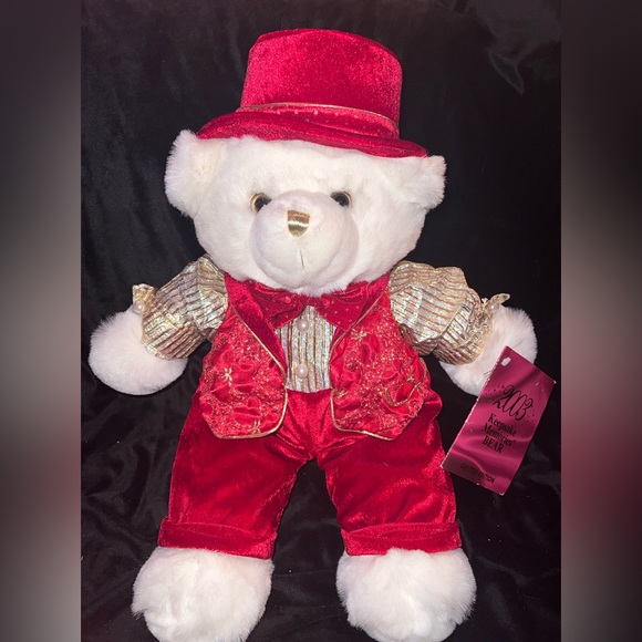 Dan Dee 2003 Keepsake Memories Bear Limited Edition Red Male Christmas Bear - Picture 2 of 11